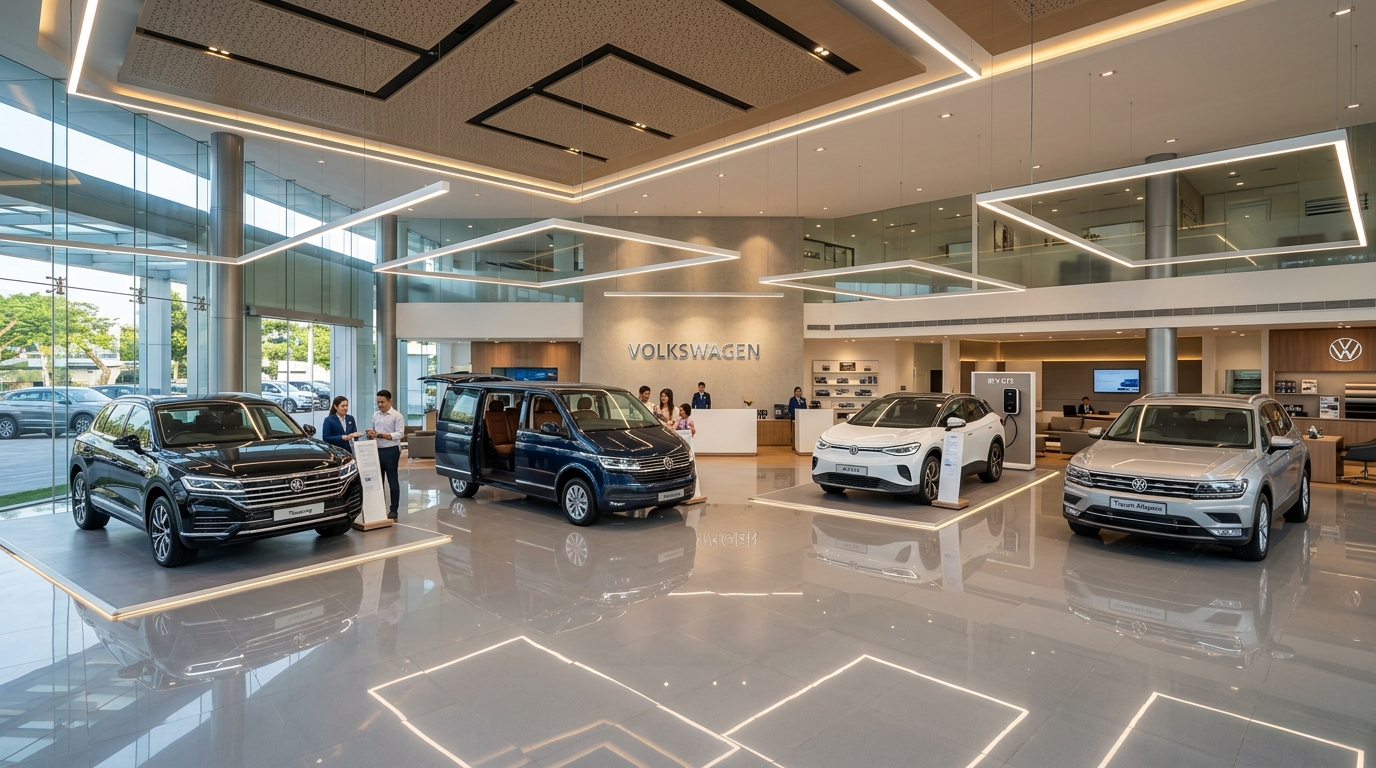 Showroom Volkswagen Cần Thơ